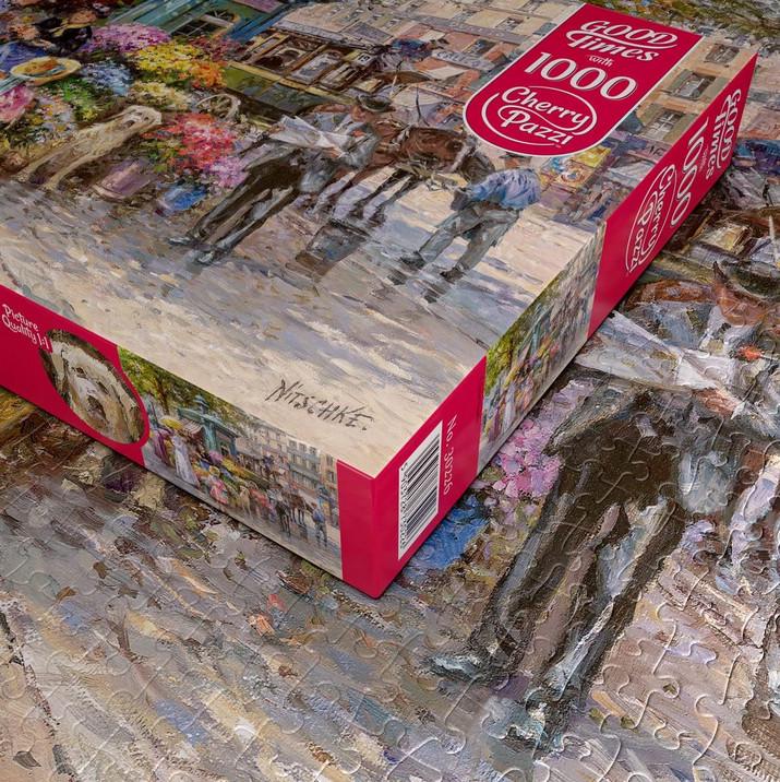 Пазл CherryPazzi Квітковий ринок 1000 ел. - фото 5 Пазл CherryPazzi Квітковий ринок 1000 ел. - фото 5