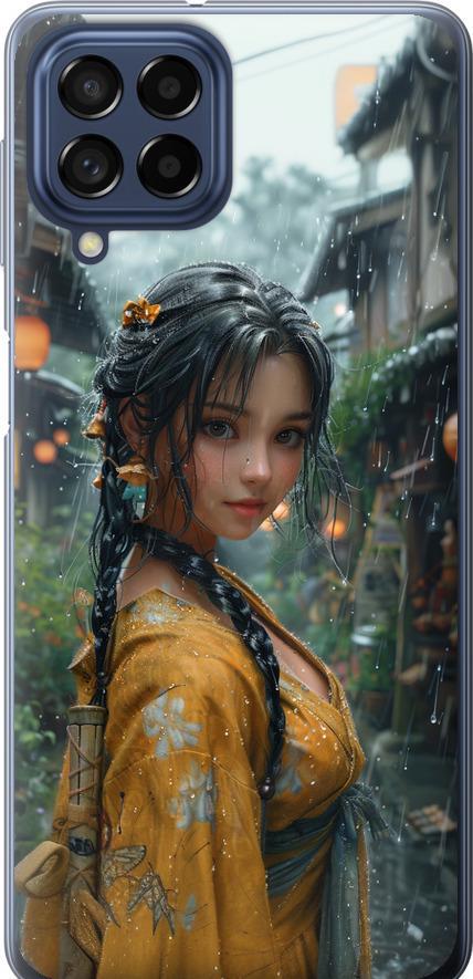 Чехол на Samsung Galaxy M53 M536B Anime-girl (6133u-2608-42517)