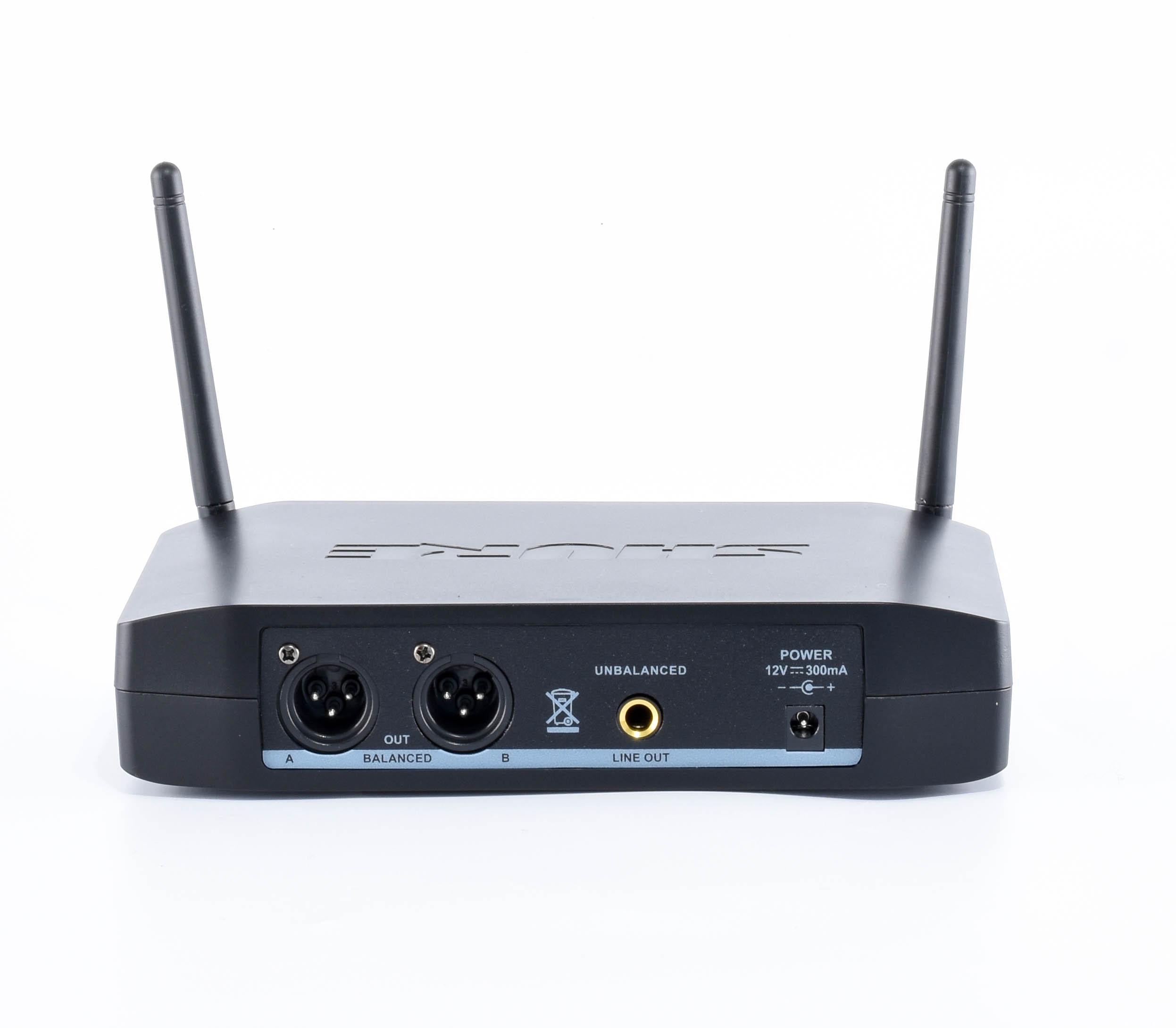 Мікрофони з радіосистемою SHURE GLXD4 BETA 58A (0026) - фото 5 Мікрофони з радіосистемою SHURE GLXD4 BETA 58A (0026) - фото 5