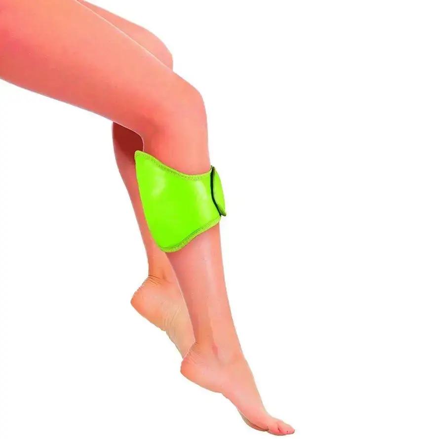 Вибромассажер для ног EZ Leg Massager беспроводной от батареек на липучке ручной (10638) - фото 4