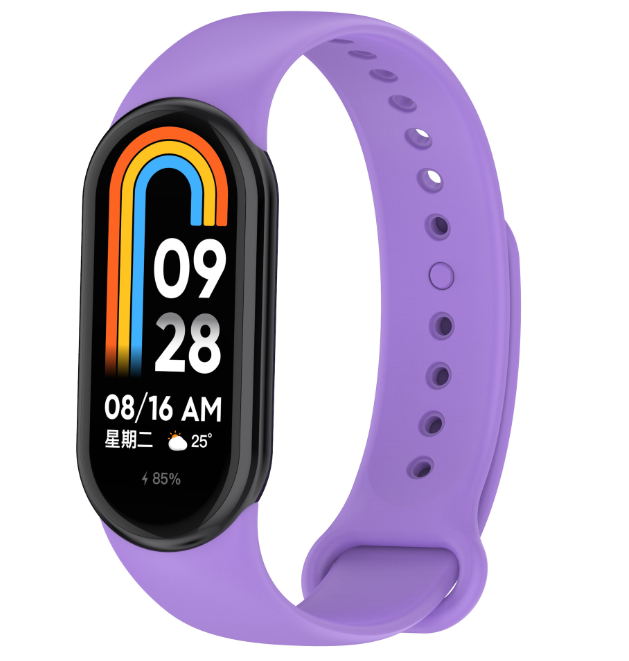 Ремешок CDK для Xiaomi Mi Smart Band 9 Silicone Sport Band Viola (015812) - фото 1