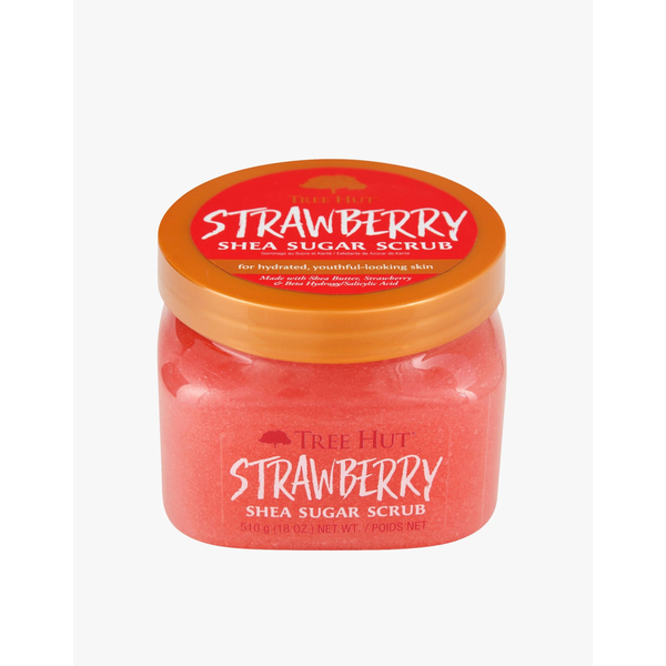 Скраб Tree Hut Strawberry Sugar Scrub органічний цукровий для тіла Солодка полуниця 510 г - фото 1