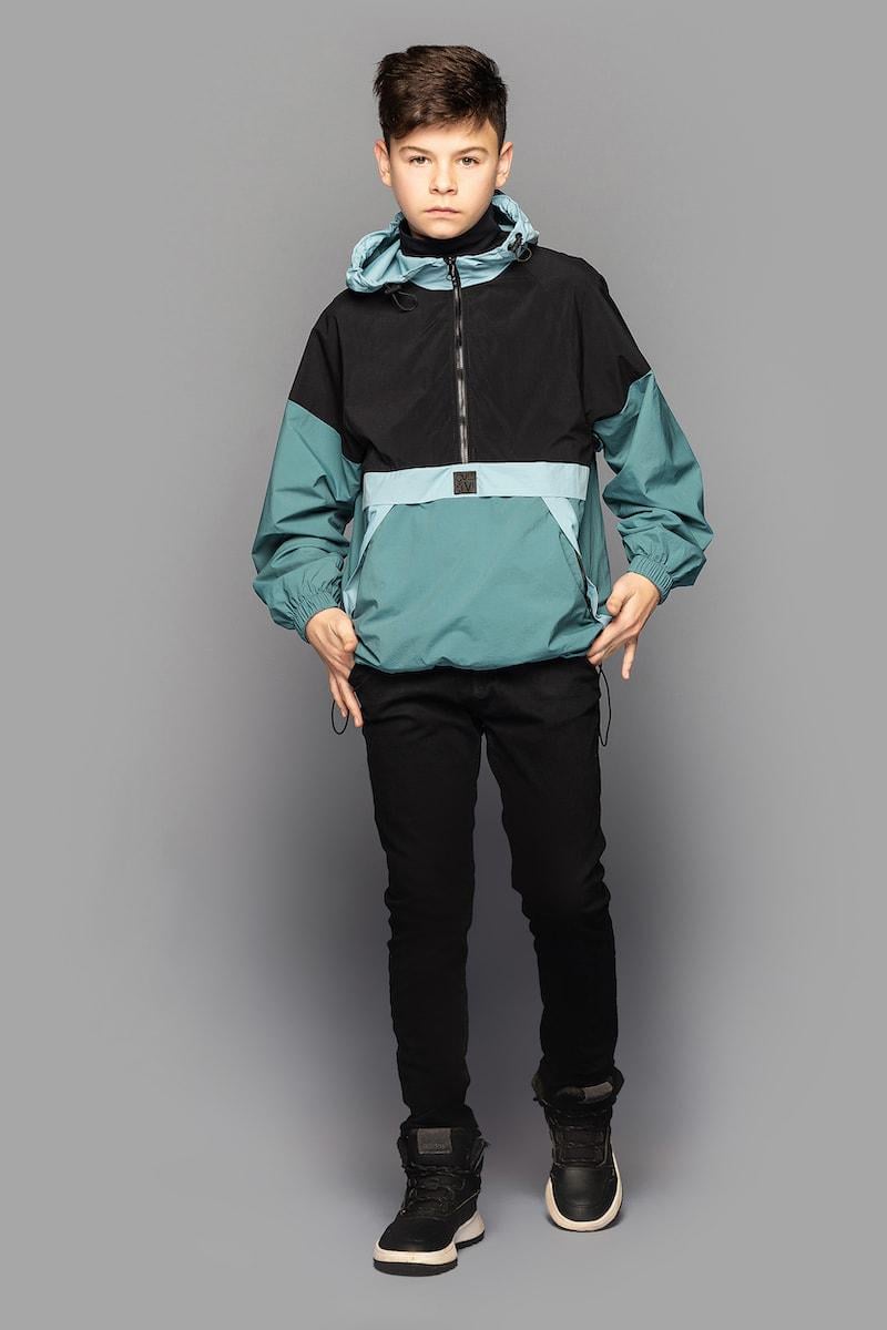 Ветровка для мальчиков Cvetkov Майкл 152 см Бирюзовый (2000000130583)