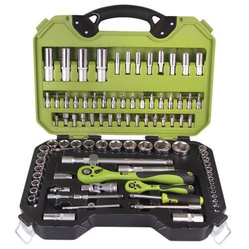 Набор инструментов Alloid универсальный 94 пр. 6-гранный трещотки 72 зуба 1/4-1/2" (TS-94)