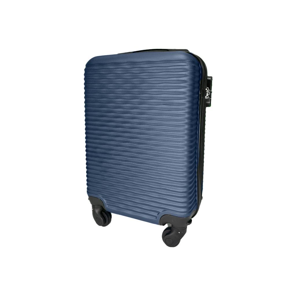 Валіза Wings пластиковa 155 АВС S Синій