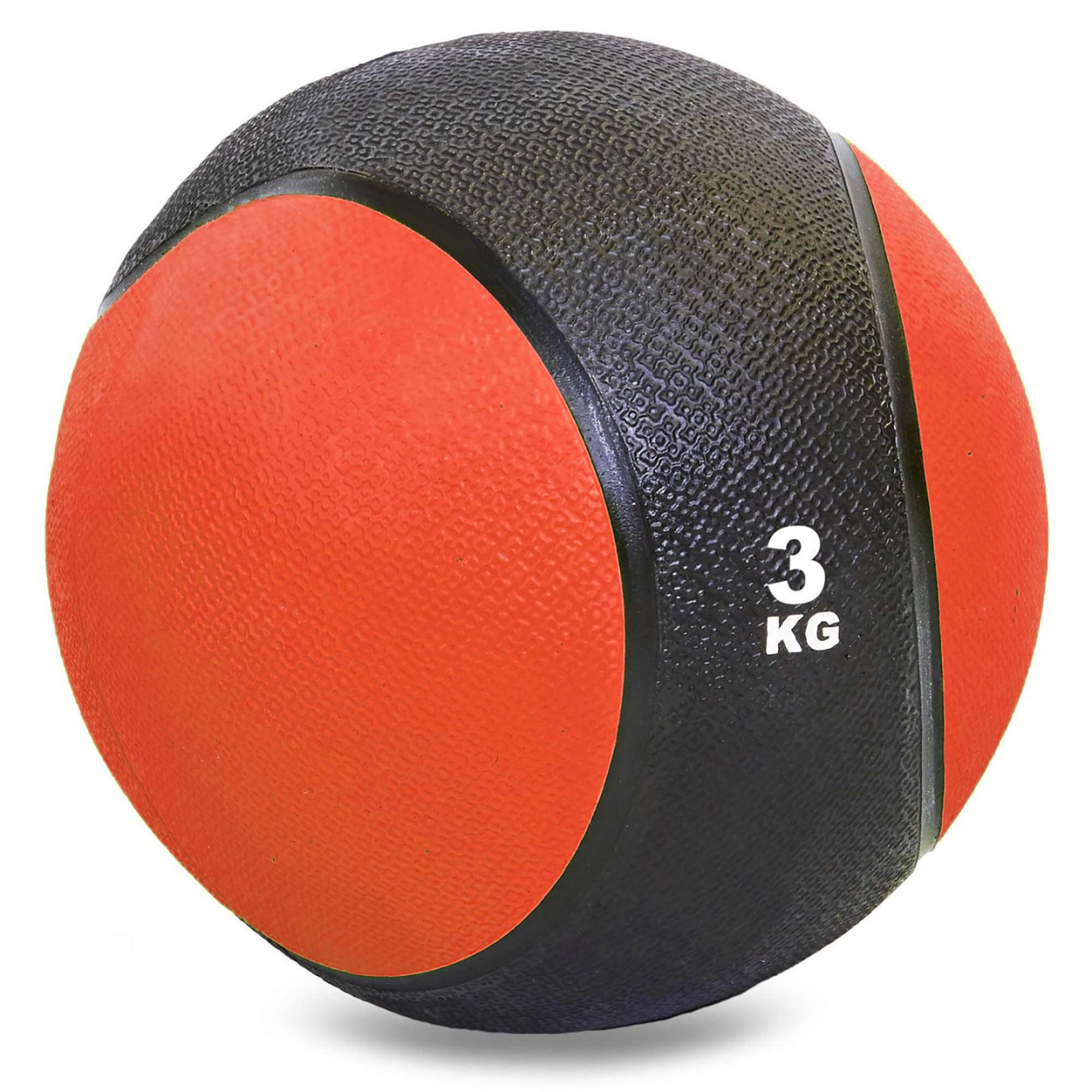 Медбол Medicine Ball Record C-2660-3 3 кг 22 см Черно-оранжевый (31773536)