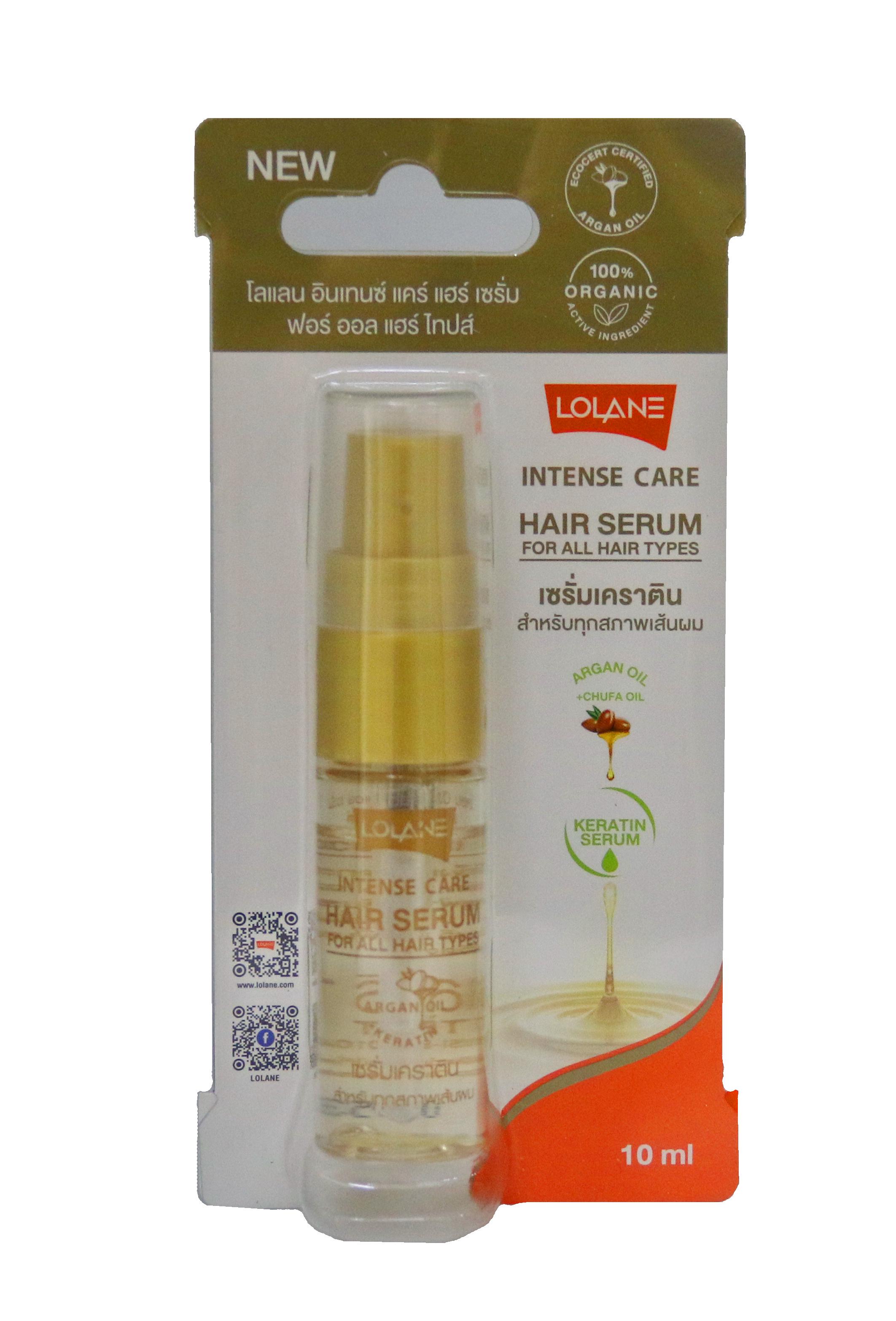 Сыворотка для волос кератиновая Lolane Intense Care с аргановым маслом для всех типов волос 10 мл (552268) Сыворотка для волос кератиновая Lolane Intense Care с аргановым маслом для всех типов волос 10 мл (552268)