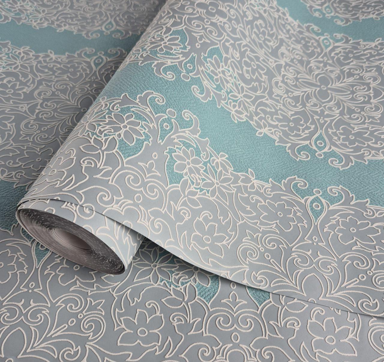 Шпалери вінілові Marburg на флізеліні 0,53×10,05 м Різнокольоровий (57110)