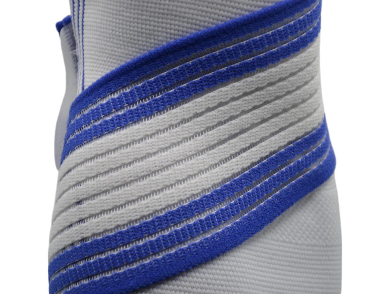 Налокітник Power System PS-6007 Elbow Support Pro 1 шт. L/XL White/Blue (27343060) - фото 7 Налокітник Power System PS-6007 Elbow Support Pro 1 шт. L/XL White/Blue (27343060) - фото 7