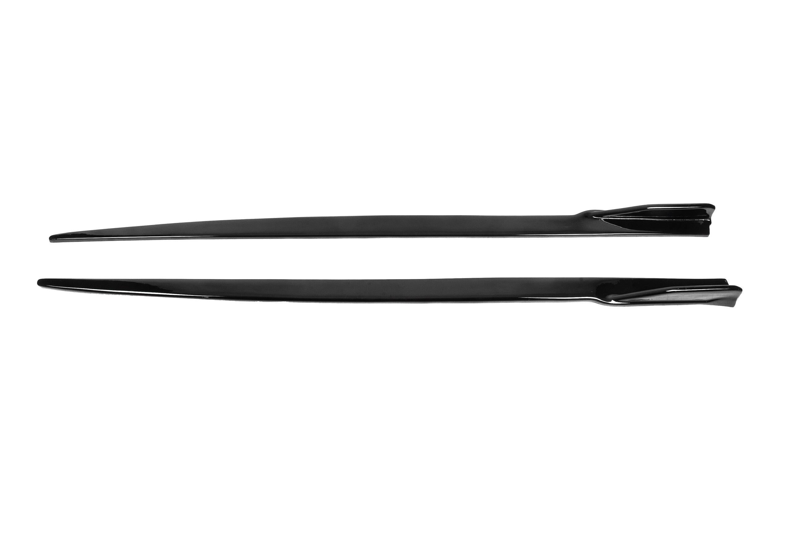 Боковые пороги DPT V-2 M-Sport для BMW 3 серия F30/F31 2012-2019 гг. abs-пластик Черный глянец (130671)