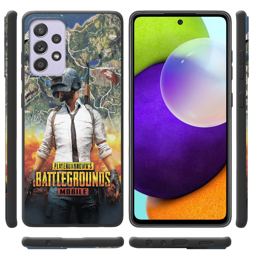 Чехол BoxFace Samsung A325 Galaxy A32 PUBG Mobile Черный силикон (42084-up2309-42567) - фото 2