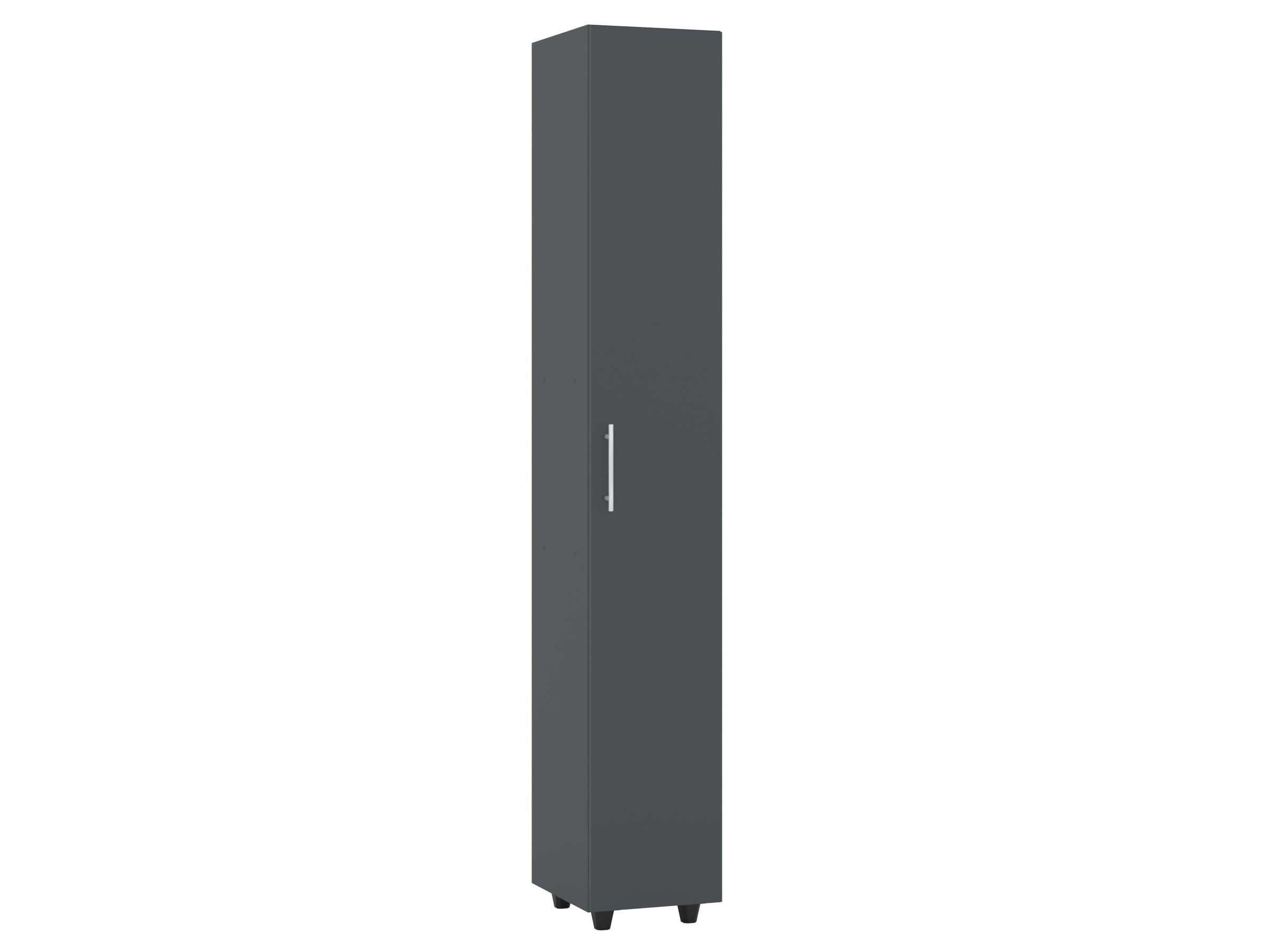 Шафа-пенал PEHOTIN П-7 30х38х189,5 см Антрацит (PN-102104)
