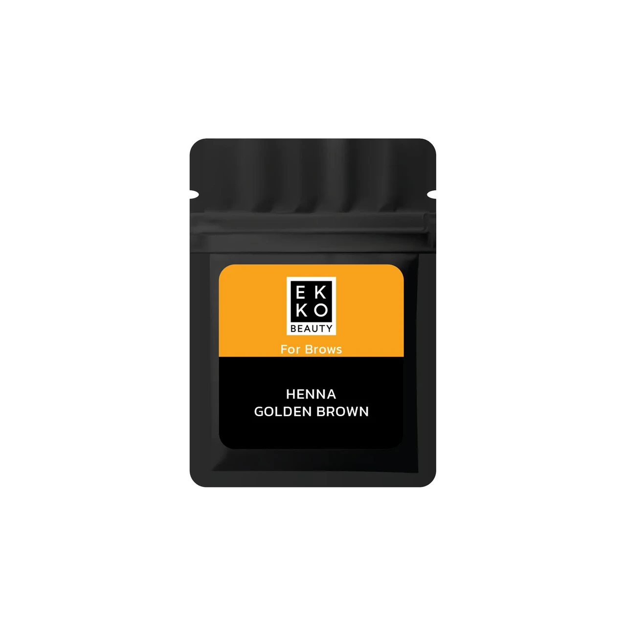 Хна для бровей в саше Ekko Beauty 7 г Golden Brown (011035)