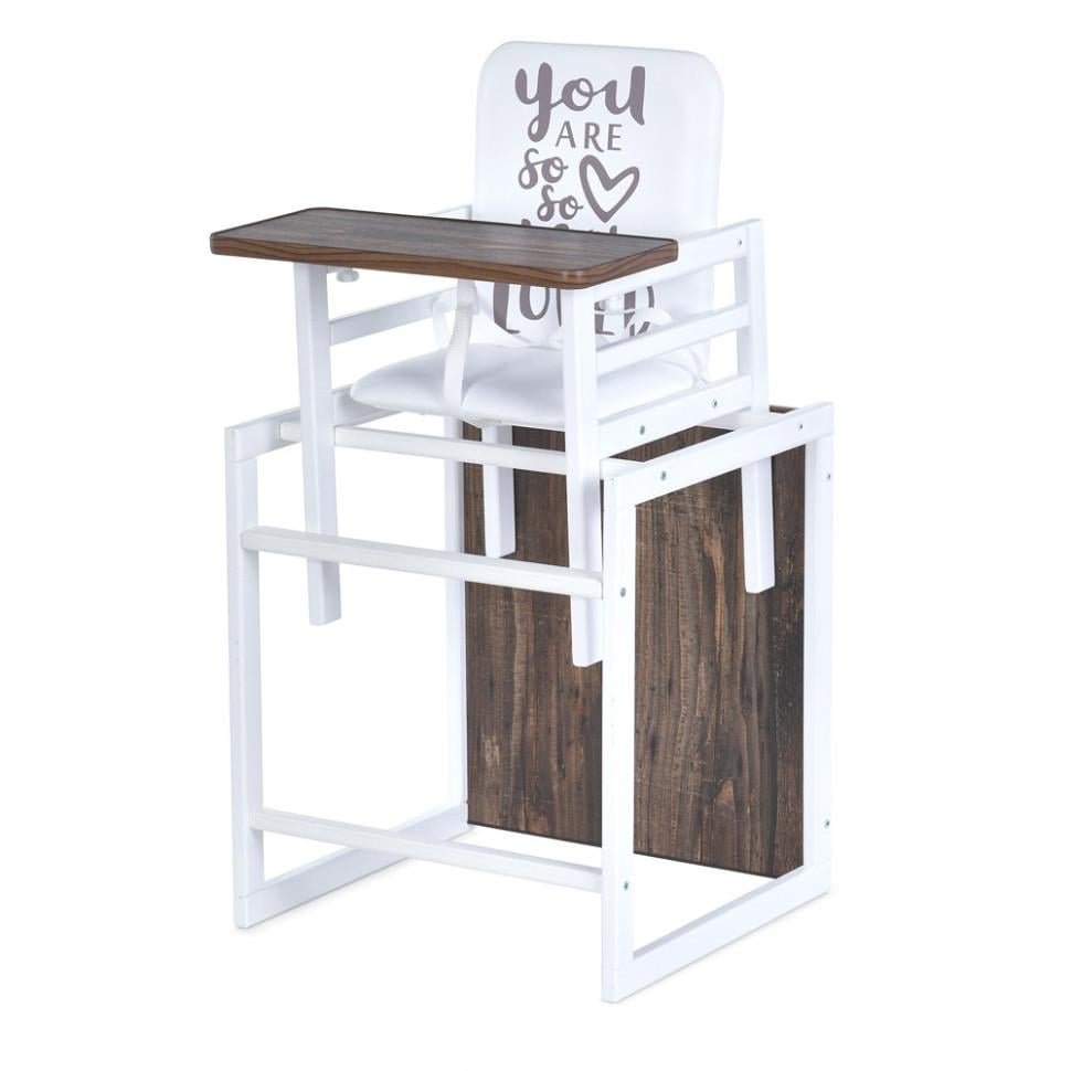 Стульчик для кормления Bambi 2в1 Nature Мангровый трансформер