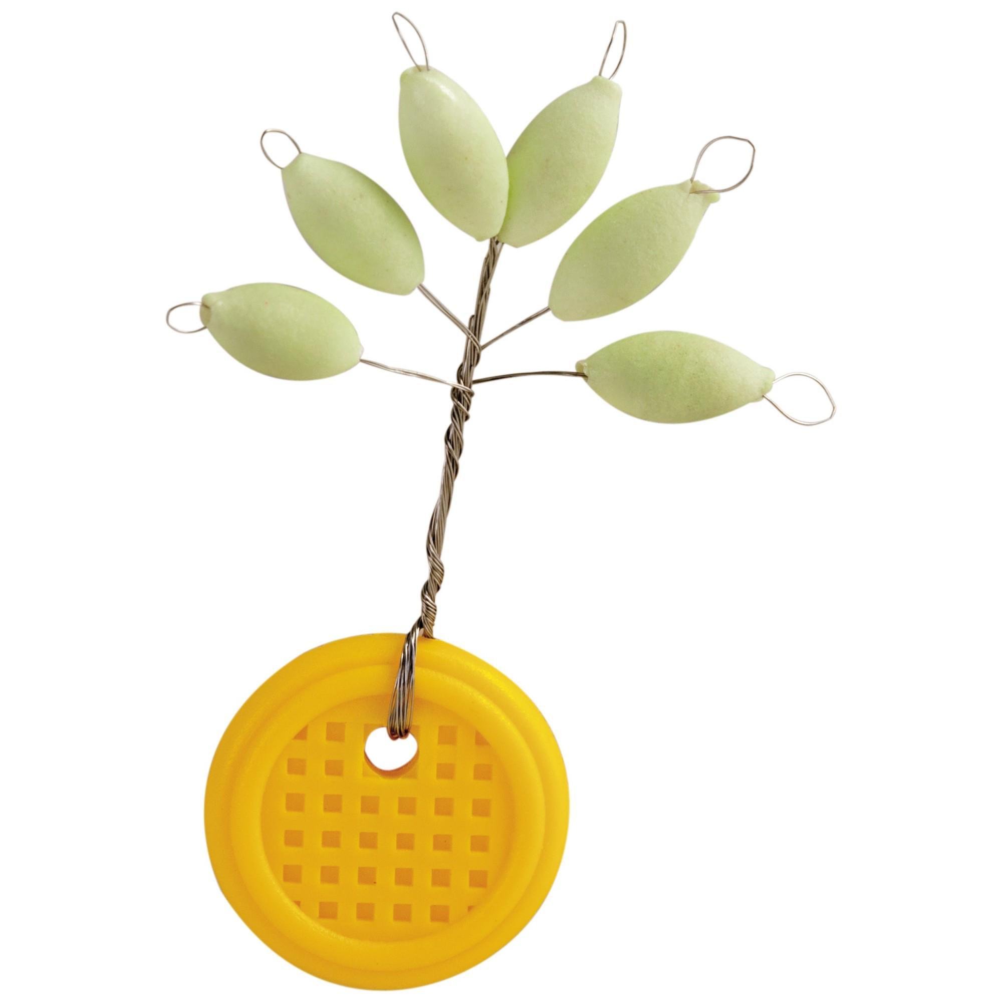 Стопор овальный люминесцентный Trabucco №3 6,3x13,2 мм 6 шт.