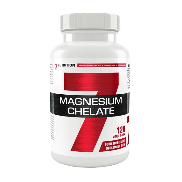 Магний 7 Nutrition Magnesium Chelate 650 mg 120 капс.