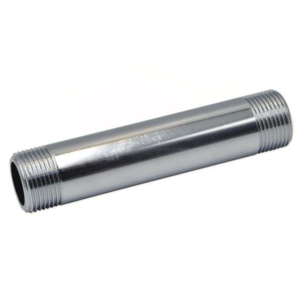 Ниппель длинный хромированный Pattaroni 3/4" x 100 мм (F195CR017)