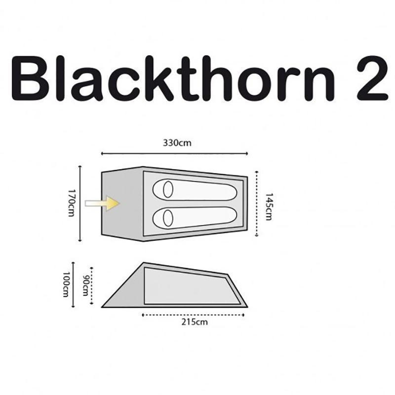 Палатка двухместная Highlander Blackthorn 2 HMTC (925876) - фото 7