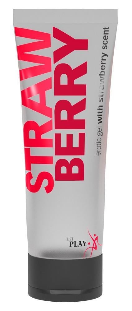 Лубрикант Just Play Strawberry Gel 80 мл (2179313792)