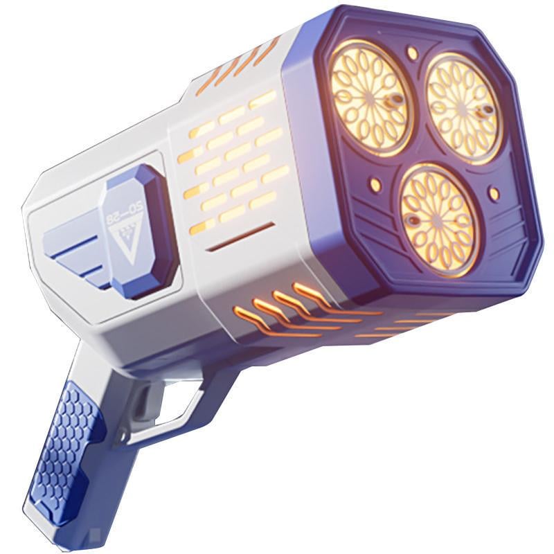 Пістолет з мильними бульбашками SHT 333-16 на 36 отворів та 2 пляшечки 150 мл Blue (00000079923_1)