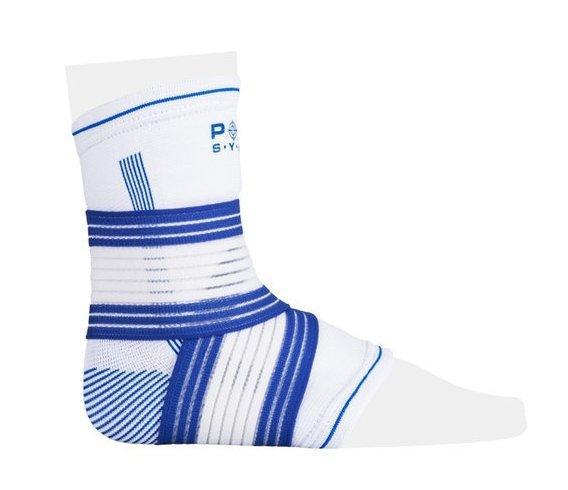 Спортивний бандаж на гомілковостоп Power System Ankle Support Pro PS-6009 S/M Blue/White - фото 7