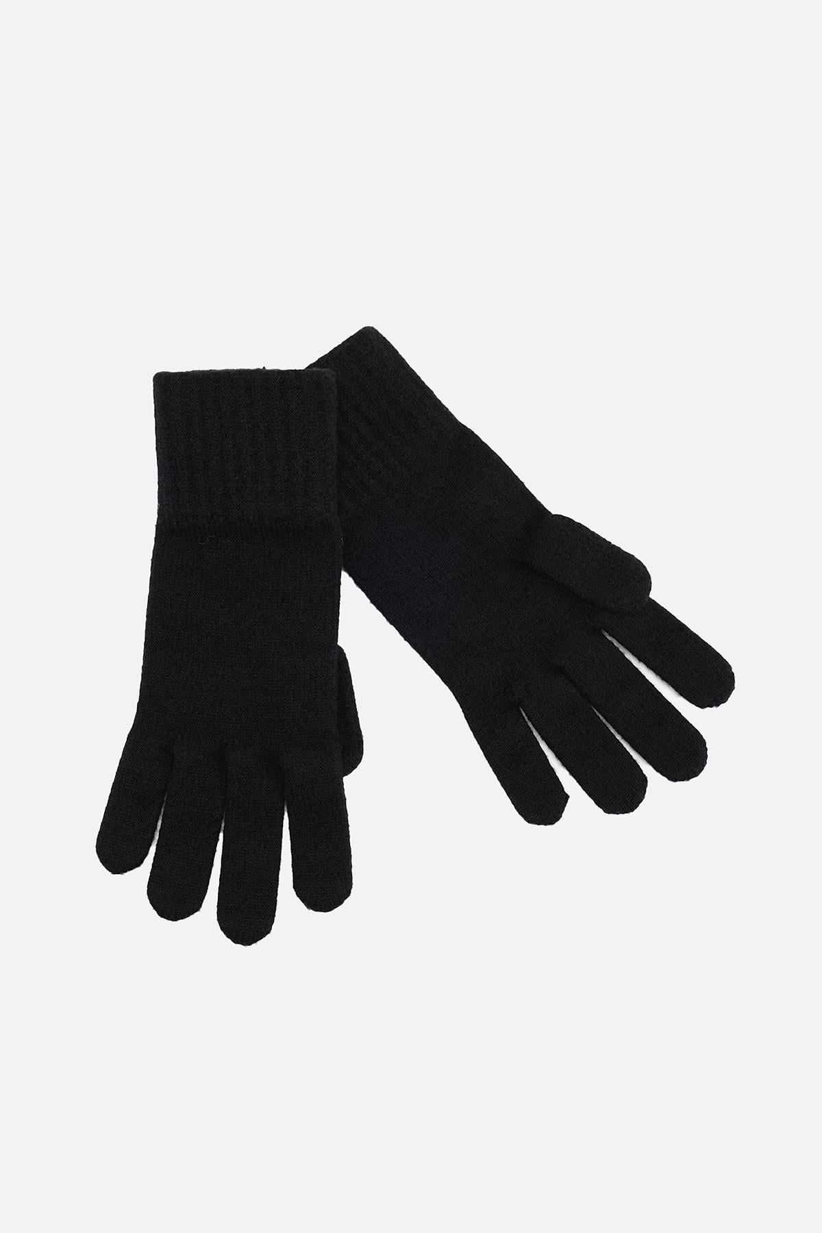 Перчатки женские р. 7,5 Черный (ЦБ-00282463)