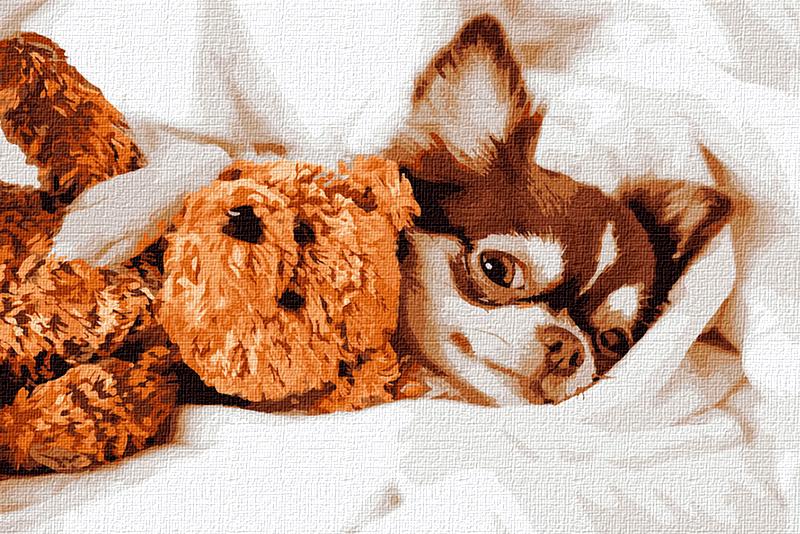 Картина по номерам Идейка Уютное утро 30х40 см (KHO4268)