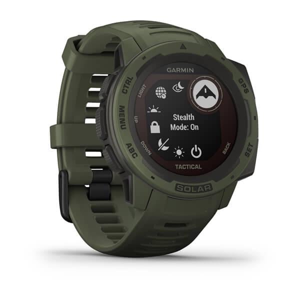 Смарт-часы армейские Garmin Instinct Solar Tactical Edition Moss (010-02293-04) - фото 3