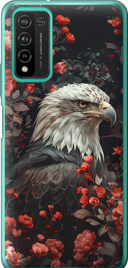 Чехол на Huawei Honor 10X Lite Цветочный страж (6102u-2198-42517)