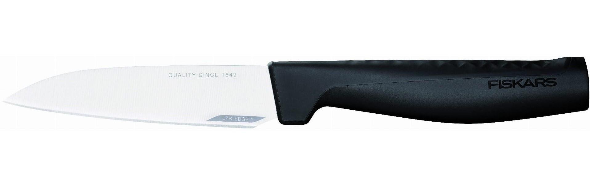 Кухонный нож Fiskars Hard Edge для корнеплодов 10,9 см Черный (1051762)