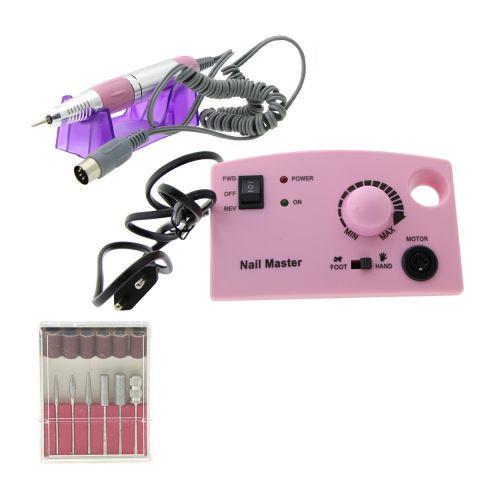 Фрезер для педикюра и маникюра Nail Drill PRO ZS-602 45000 об/мин 65 Вт Розовый (374134)