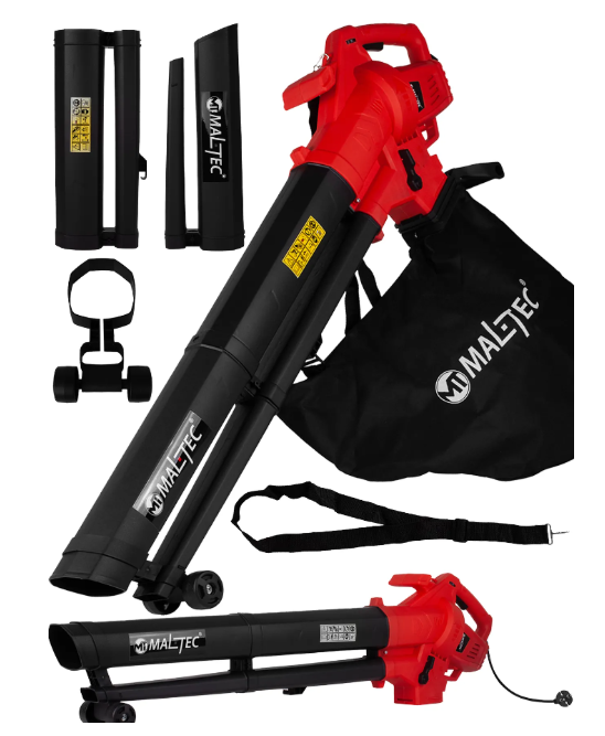 Пылесос садовый для сбора листьев Maltec Master Blow 3200W - фото 3 Пылесос садовый для сбора листьев Maltec Master Blow 3200W - фото 3