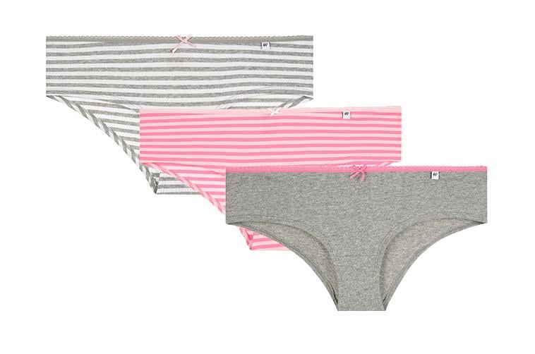 Комплект женских трусов Pretty polly Alice ES005C 3PP L Pink Feeder Stripe (5053014447403)