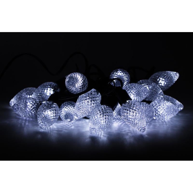 Гирлянда с насадками 2 м 20LED холодный белый IP20 (650958)