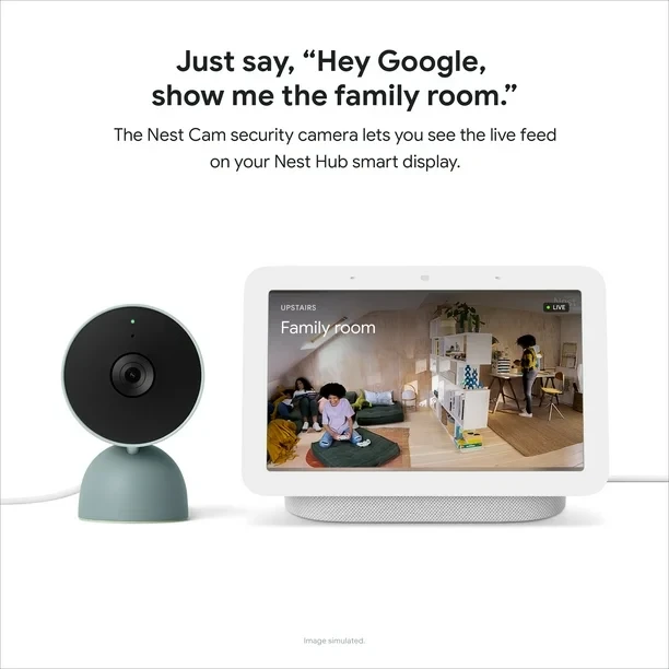Умная камера Google Nest Cam Indoor 2nd Gen Fog (GA03178) - фото 5 Умная камера Google Nest Cam Indoor 2nd Gen Fog (GA03178) - фото 5