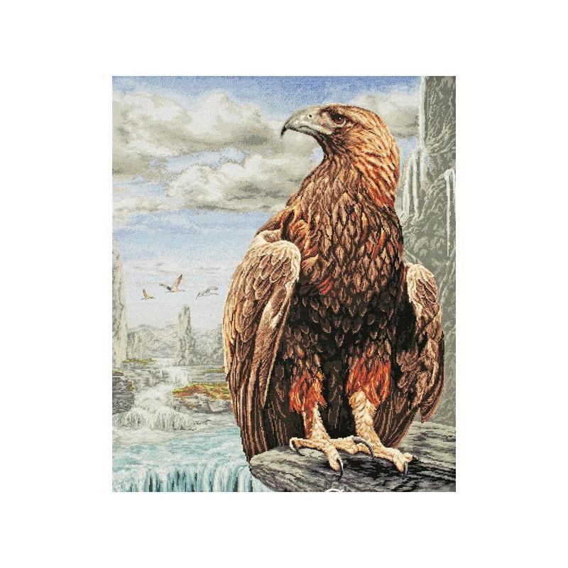 Набор для вышивания крестиком Anchor MAIA 01229 3D Eagle Орел (18578)