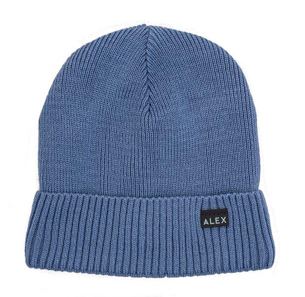 Шапка детская для мальчиков Николя D876 флис 48-52 см Голубой