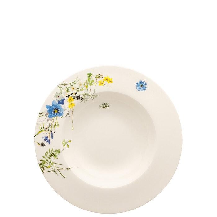 Тарелка для завтрака глубокая Rosenthal Fleurs des Alpes Brillance 23 см