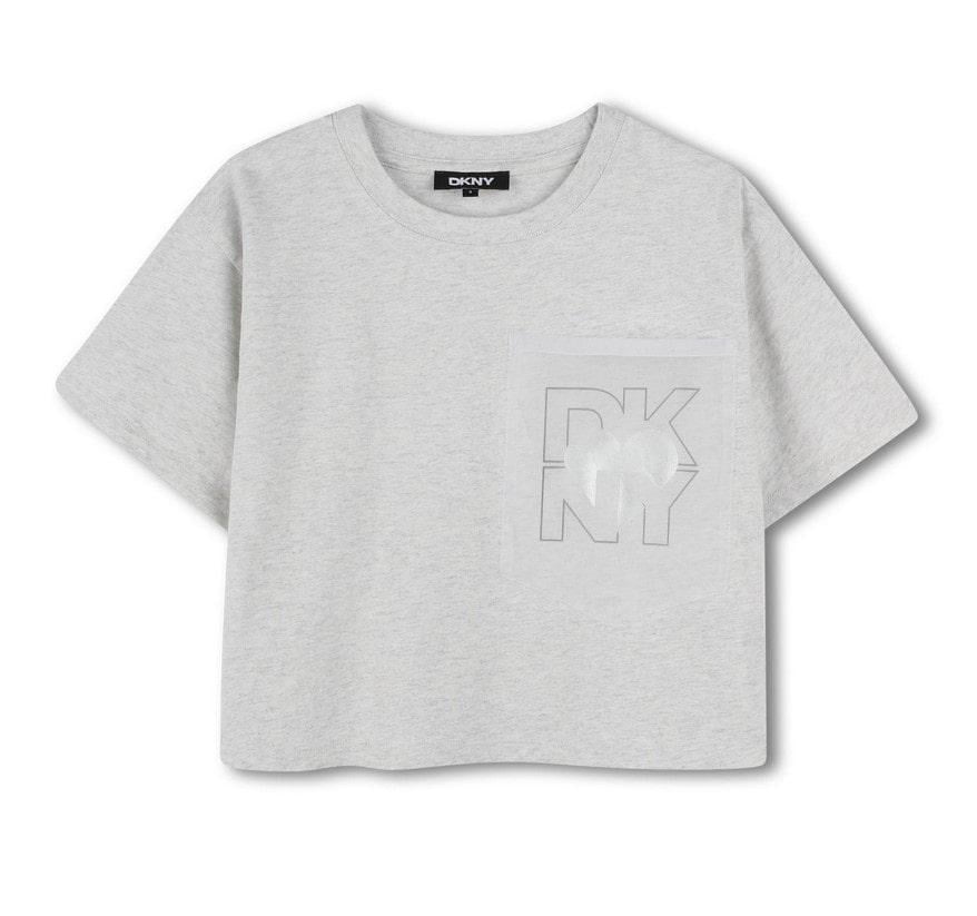 Футболка DKNY 62312 кишеня 5-6 років 112 см Меланж (2696481361)