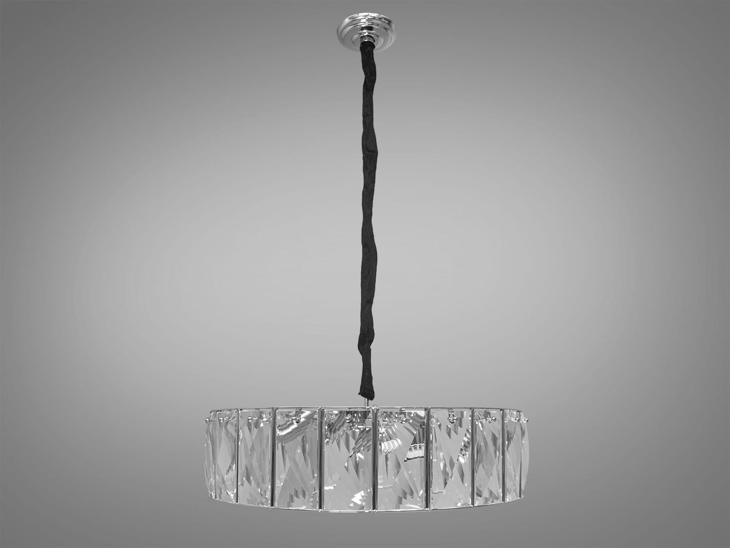 Люстра хрустальная подвесная 40 Вт Хром (82210/600HR) Люстра хрустальная подвесная 40 Вт Хром (82210/600HR)