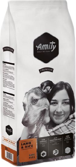 Корм для собак Amity Lamb&Rice с ягненком и рисом 3 кг (31028)