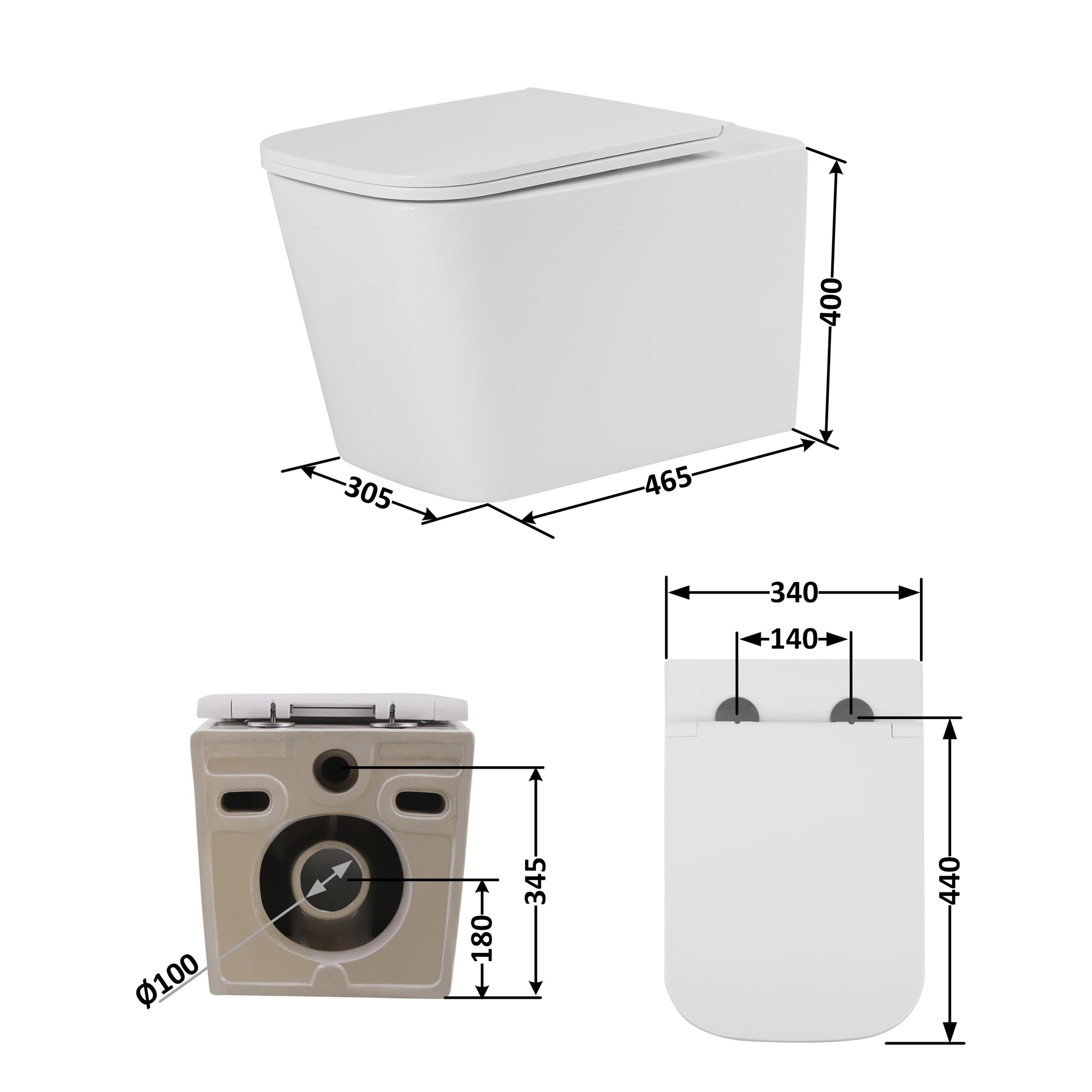 Унитаз напольный Q-tap Tern QT17223303AW безободковый с сиденьем с микролифтом (235140) - фото 7 Унитаз напольный Q-tap Tern QT17223303AW безободковый с сиденьем с микролифтом (235140) - фото 7