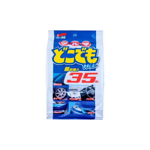 Салфетки для авто Soft99 Multi Cleaning Wipes