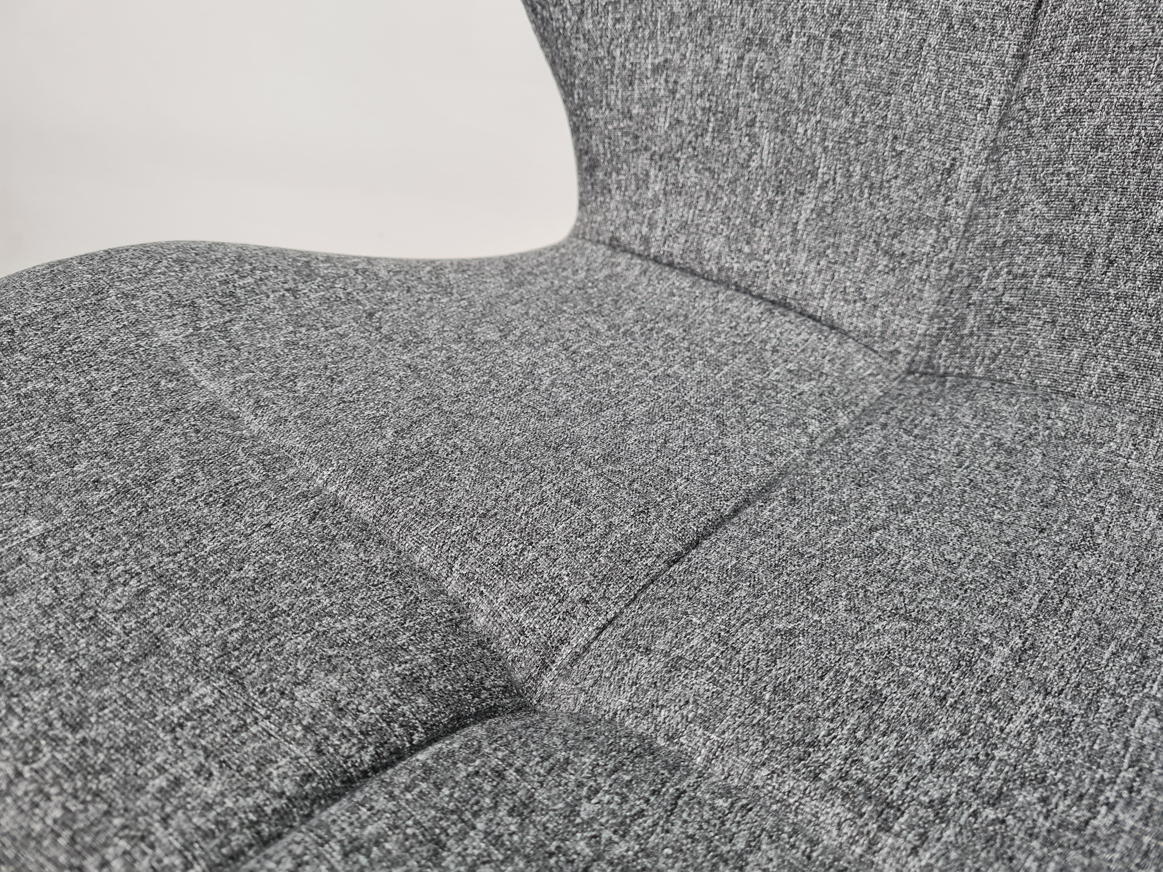 Стул Intarsio DALE Белый/Серый - фото 6 Стул Intarsio DALE Белый/Серый - фото 6