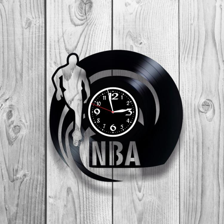 Часы настенные NBA 0514 из виниловой пластинки