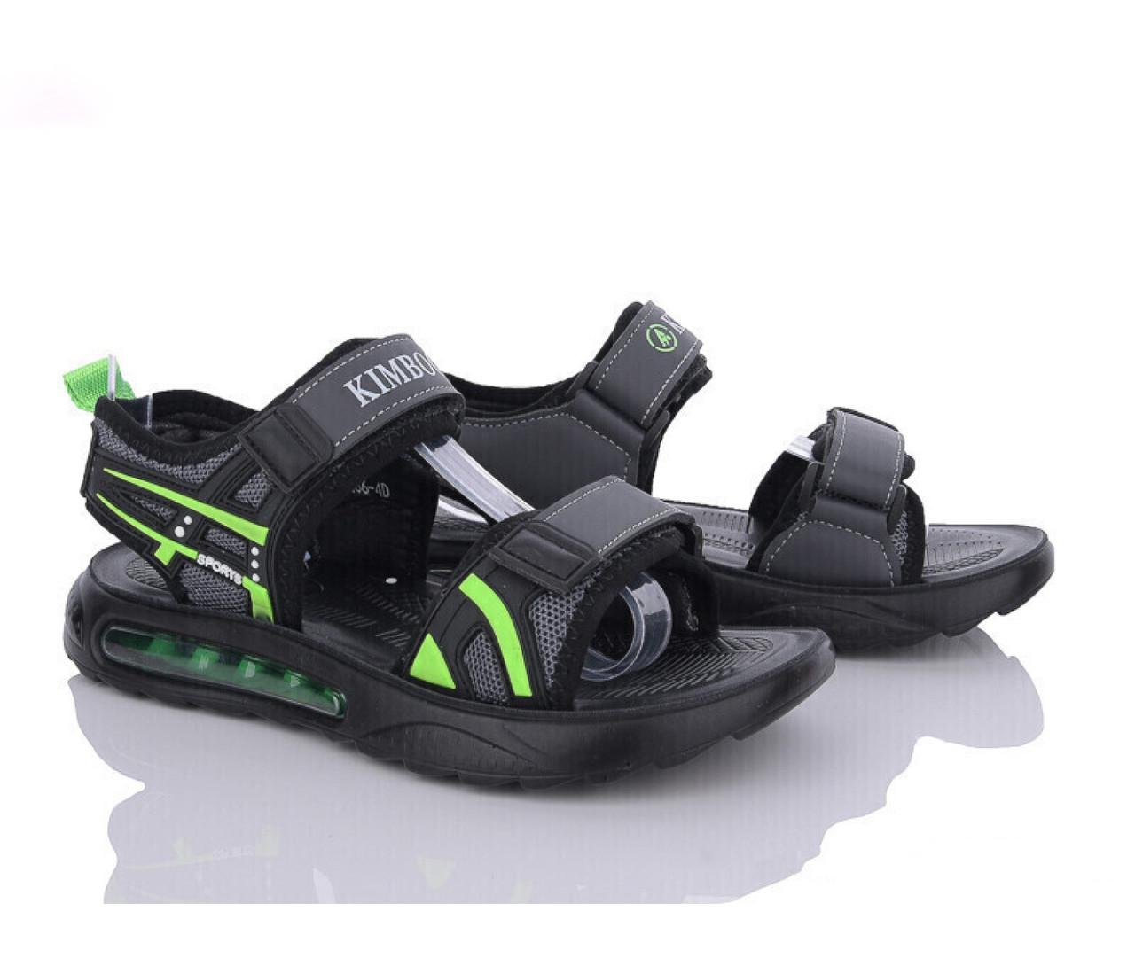 Сандалі для хлопчиків Kimboo GG2466-4d/39 р. 39 Сірий