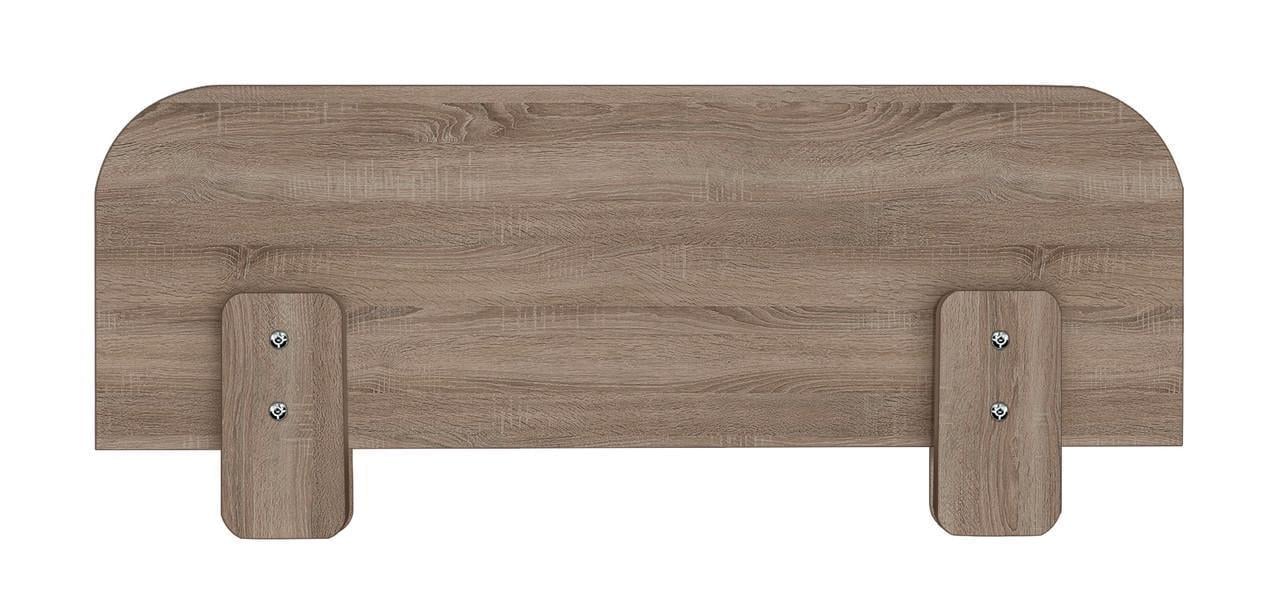 Бортик защитный МАКСИ-МЕбель для кровати №3 плюс под толщину боковой царги 18 мм Дуб трюфель (10789)