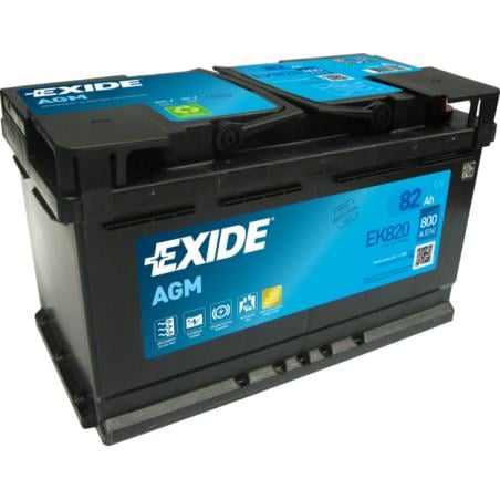 Аккумулятор EXIDE EK820