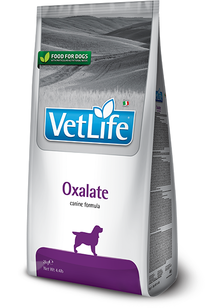Корм лечебный сухой для собак Vet Life Oxalate Фармина для сокращения образования оксалатов 2 кг (34138562)