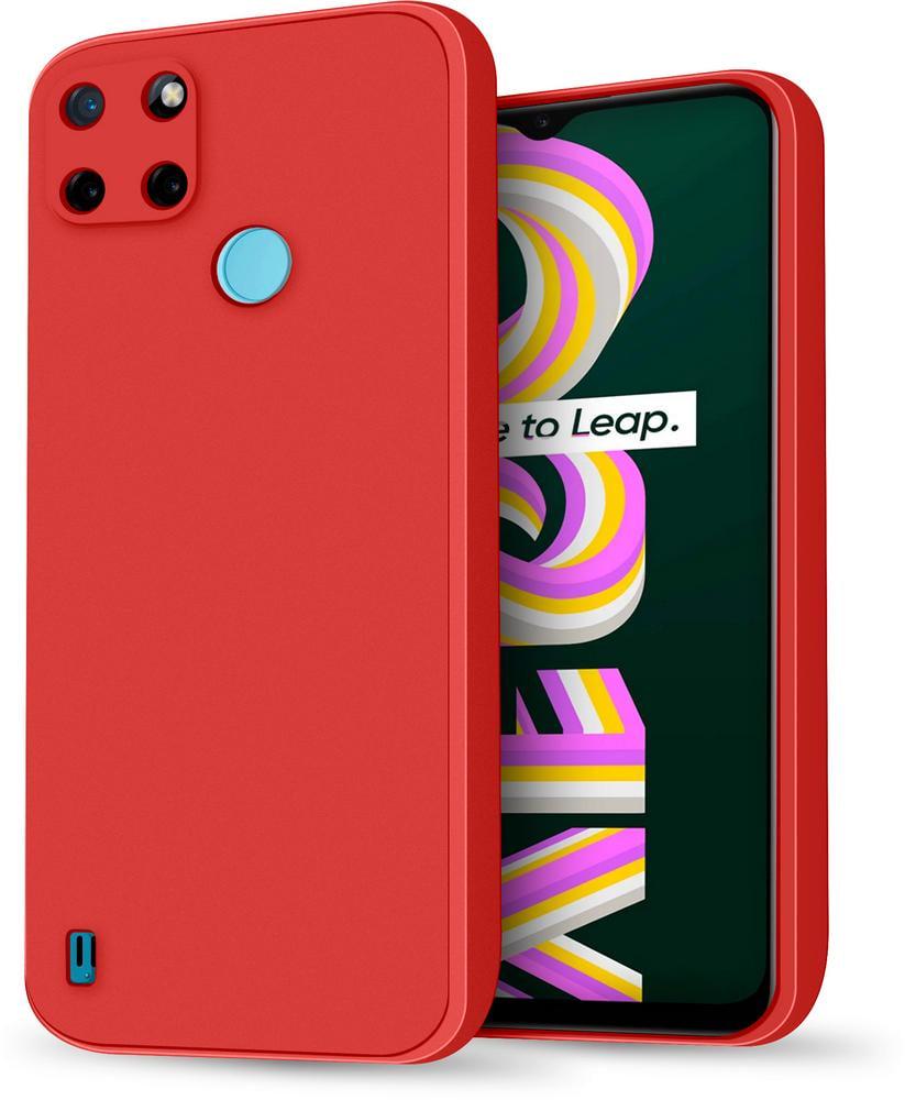 Силиконовый чехол HardCorner для Realme C21Y Red (29966-2D)